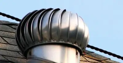 attic fan installation services with professionally installed roof ventilation unit in Escondido, CA