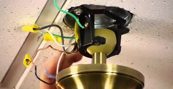 Ceiling fan wiring repair and electrical connection service in Escondido, CA