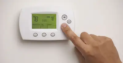 Digital thermostat installation with precise temperature programming in Escondido, CA