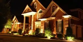 electrician services providing professional exterior electrical lighting in Escondido, CA