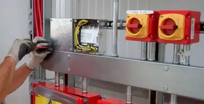 fire alarm installation service with certified electricians wiring fire alarm control equipment in Escondido, CA