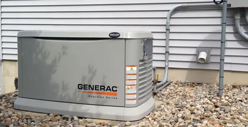 generator installation service featuring outdoor standby generator setup by licensed electricians in Escondido, CA