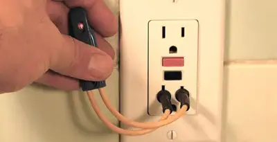 gfci circuits service testing ground fault circuit interrupter outlet to ensure electrical protection in Escondido, CA