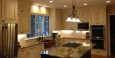 Recessed lighting installation enhancing interior lighting by professional electricians in Escondido, CA