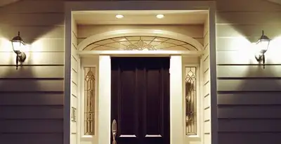 security light installation services with professionally installed entryway lighting in Escondido, CA